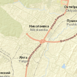 Nikolayevka Street Map