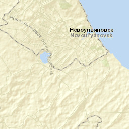 Novoul’yanovsk Street Map