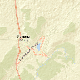 Isakly Street Map