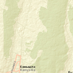 Kamyshla Street Map