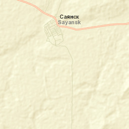 Sayansk Street Map
