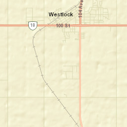 Westlock Street Map
