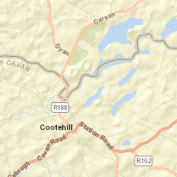 Cootehill Street Map