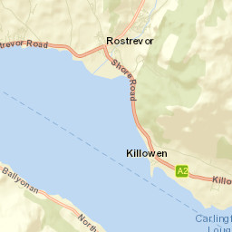 Rostrevor Street Map