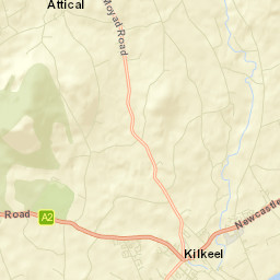 Kilkeel Street Map