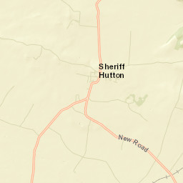 Sheriff Hutton Street Map