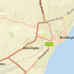 22 Church Green, Bridlington, East Riding of Yorkshire YO16 7 Street Map