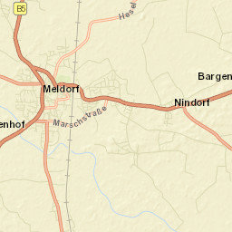 Meldorf Street Map