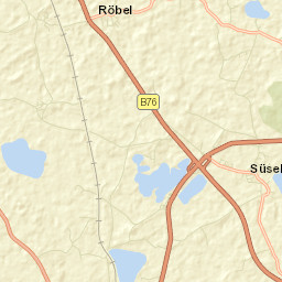 Süsel Street Map