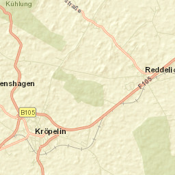 Kröpelin Street Map