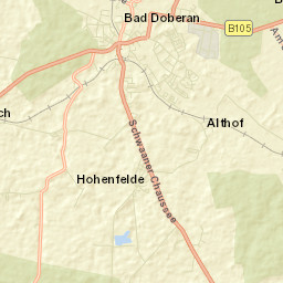 Bad Doberan Street Map