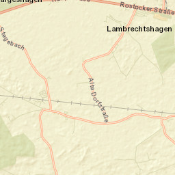 Bartenshagen-Parkentin Street Map