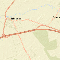 Tribsees Street Map