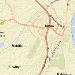 Tczew Street Map