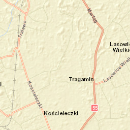 Powiat malborski Street Map