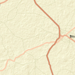 Bisztynek Street Map