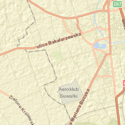 Suwałki Street Map