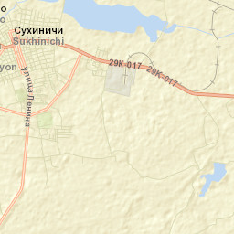 Sukhinichskiy Rayon Street Map