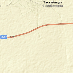 Takhtamygda Street Map