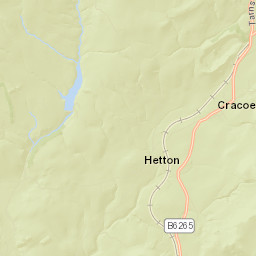 B6265, Yorkshire Dales National Park, Skipton Street Map