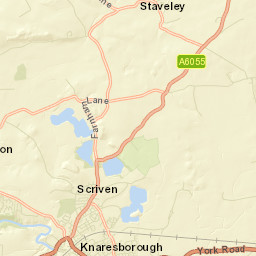 Knaresborough, North Yorkshire HG5, UK Street Map