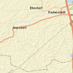 Padenstedt Street Map