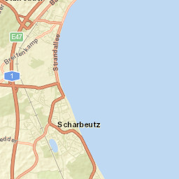 Scharbeutz Street Map