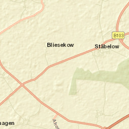 Stäbelow Street Map
