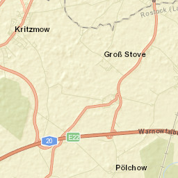 Kritzmow Street Map