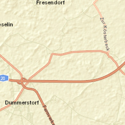 Dummerstorf Street Map