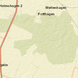 Weitenhagen Street Map