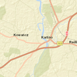 Karlino Street Map