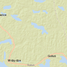 Powiat kościerski Street Map