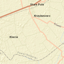 Stare Pole Street Map