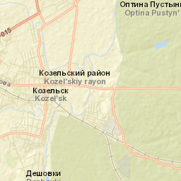 Kozel’sk Street Map