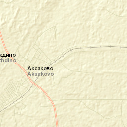 Aksakovo Street Map