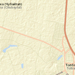 Tolbazy Street Map