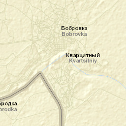 Bobrovka Street Map