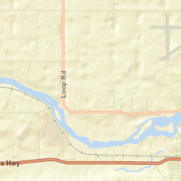 Vanderhoof Street Map