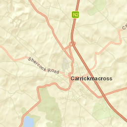 Carrickmacross Street Map