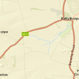 Driffield, East Riding of Yorkshire YO25, UK Street Map