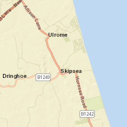 Skipsea Street Map