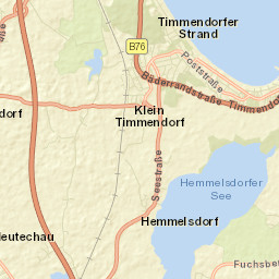 Timmendorfer Strand Street Map