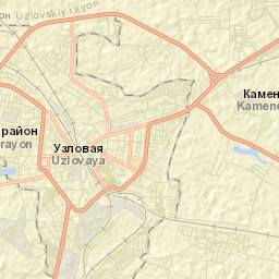 Uzlovaya Street Map