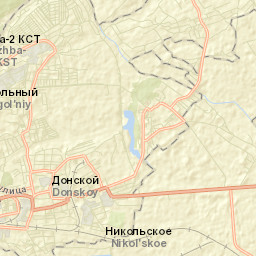 Donskoy Street Map