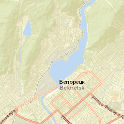 Beloretsk Street Map