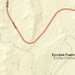 Yerofey Pavlovich Street Map