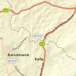 24 Green End Road, Earby, Barnoldswick Street Map
