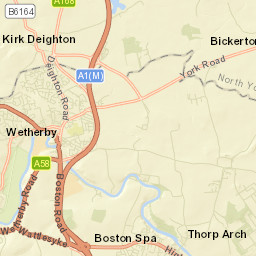 7 Bridgefoot, Wetherby, West Yorkshire LS22 Street Map