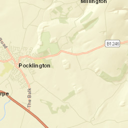 York, East Riding of Yorkshire YO42, UK Street Map